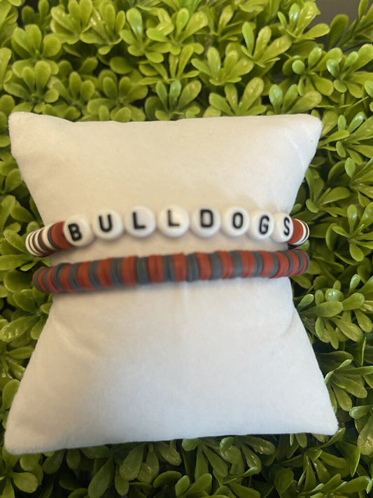 Bulldog Double Strand Bracelet