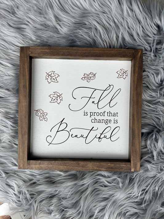 Fall is Beautiful Frame