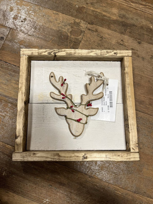 Christmas Tree Deer Head