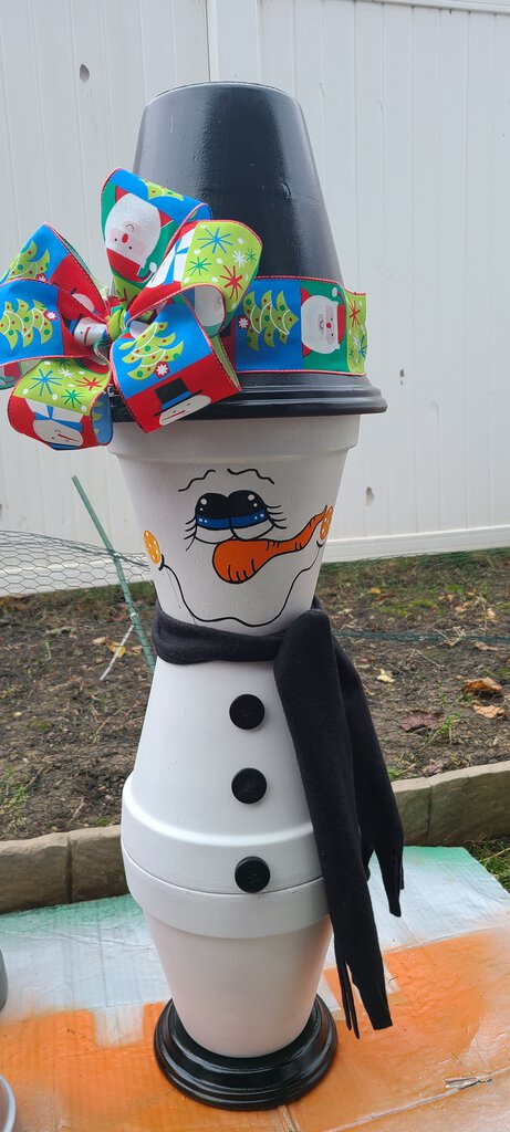 Snowman w/ hat