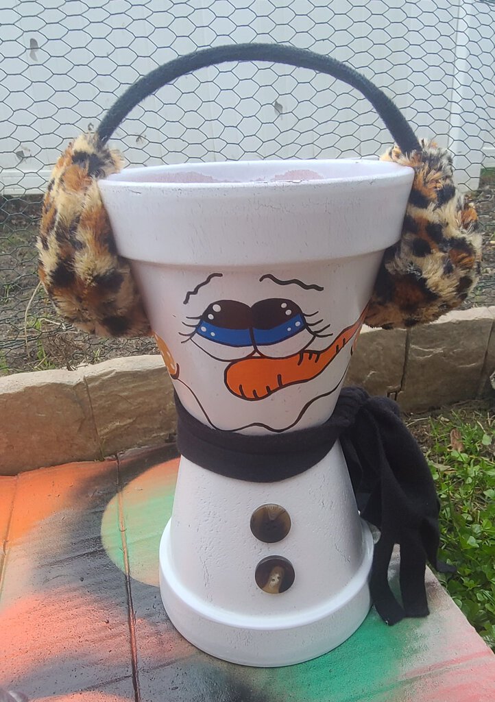 Snowman w/ Earmuffs