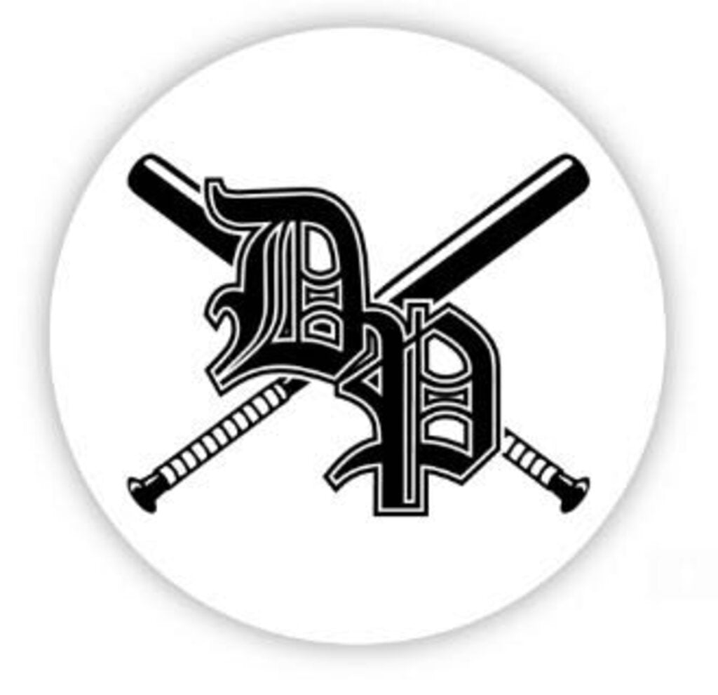 DP with Bats Sticker 3in