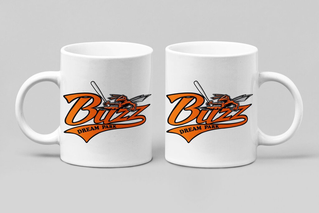 Buzz logo 11oz coffee mug