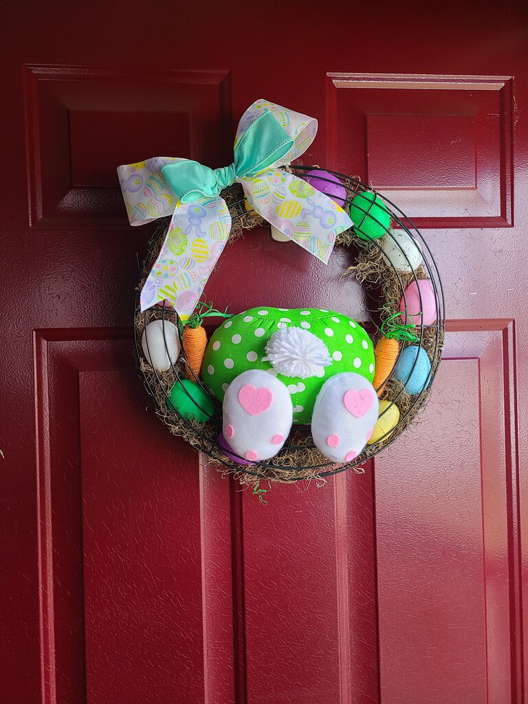 Bunny Butt Wreath