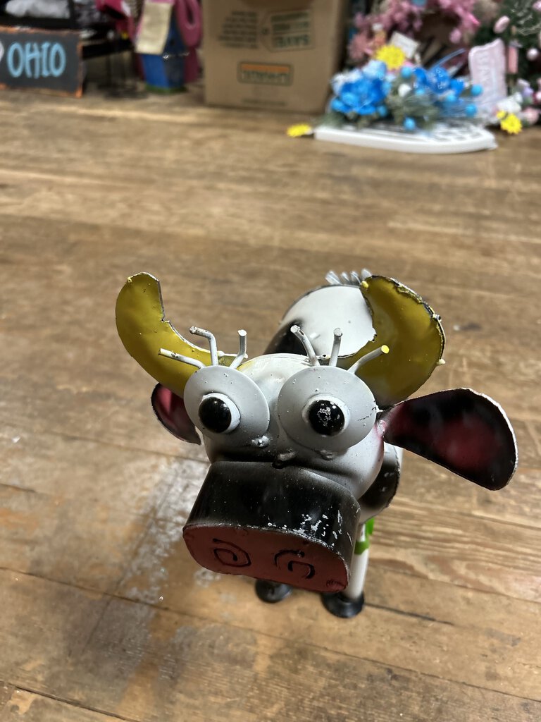 metal springhead cow